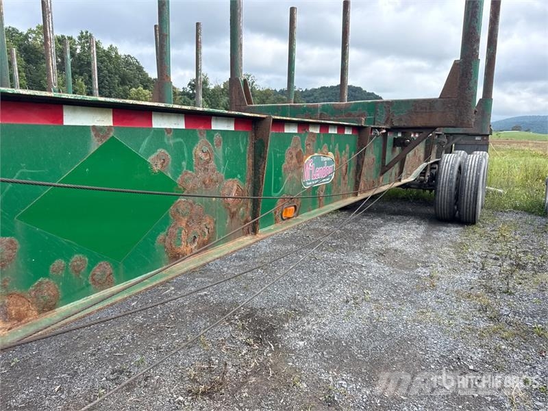McLendon FT45L 45 ft T/A Log Trailer Puuperävaunut