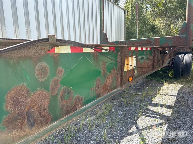 McLendon FT45L 45 ft T/A Log Trailer (Inoperable) Puuperävaunut