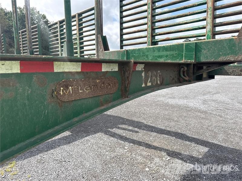 McLendon FT45L 45 ft T/A Log Trailer Puuperävaunut