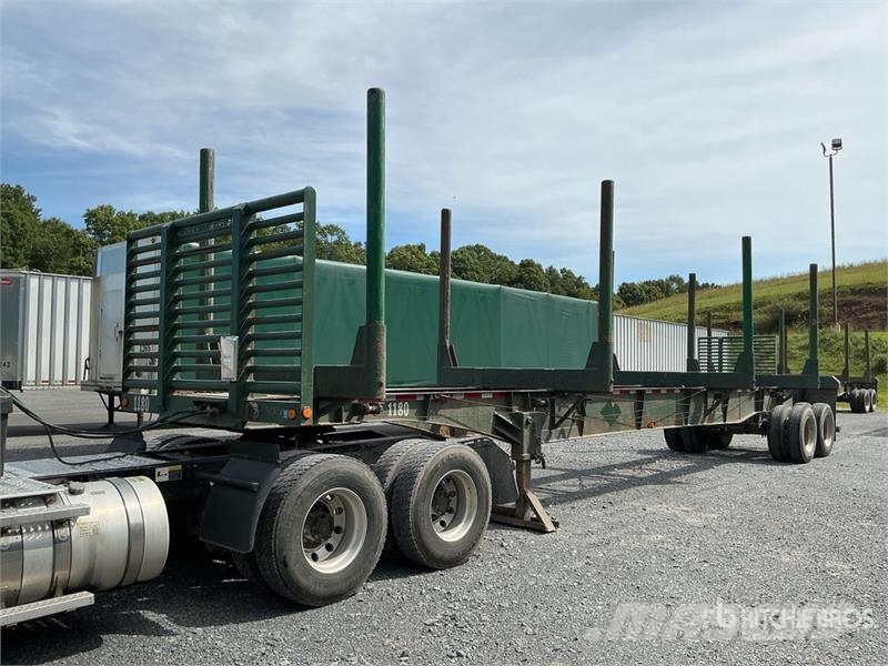McLendon FT45L 45 ft T/A Log Trailer Лісовози