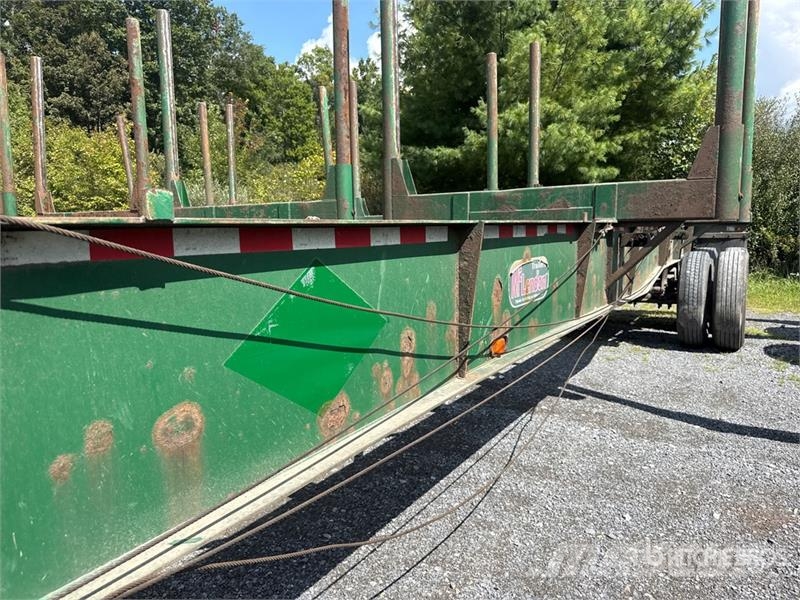McLendon FT45L 45 ft T/A Log Trailer Puuperävaunut