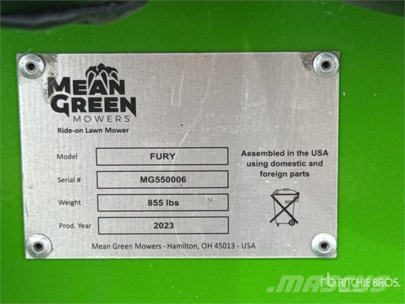 Mean Green 4x2 Stand-On Electric Lawn Mower 騎乘式割草機
