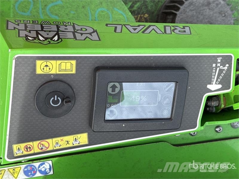 Mean Green Electric Lawn Mower ركوب الحشائش