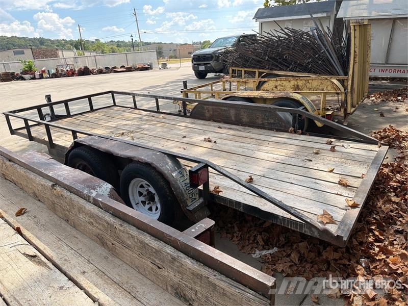 MEB 16 ft T/A Equipment Trailer Autonkuljetusperävaunut