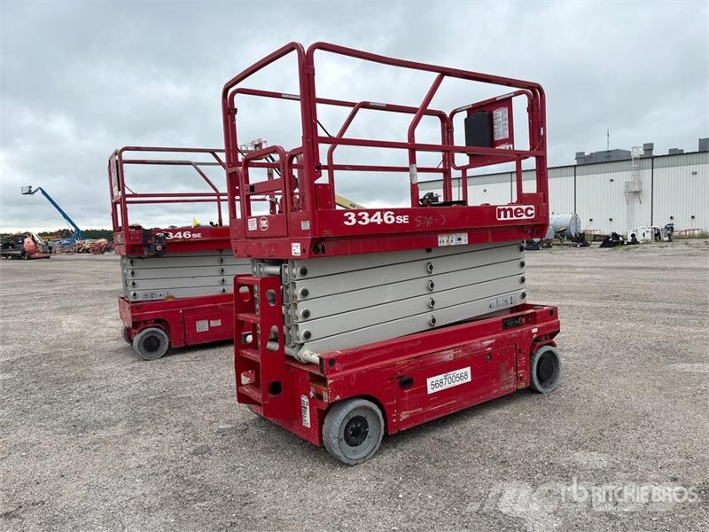 MEC 3346SE Electric Scissor Lift Plataformas tijera