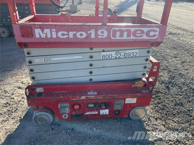 MEC Micro 19 Electric Scissor Lift Scissor lifts