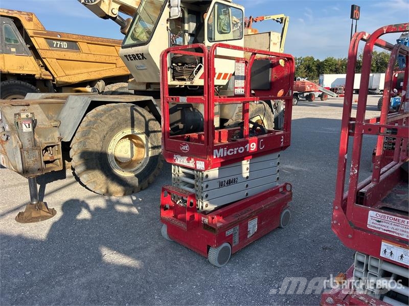 MEC Micro19 Electric Scissor Lift Nacelle ciseaux