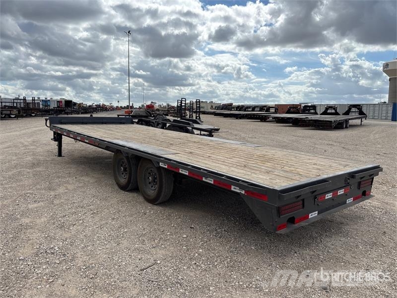 Metalium 24 ft T/A Equipment Trailer Auto pārvadāšanas treileri
