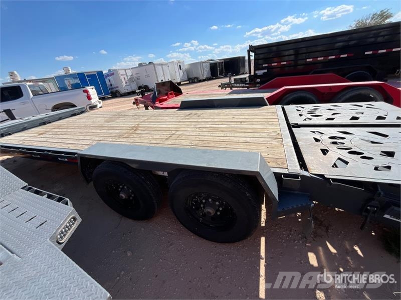 Metalium Industries 24 ft T/A Equipment Trailer Biltransporter henger