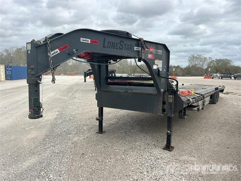 Metalium Industries 40 ft T/A Gooseneck Equipment 차량 운반용 트레일러