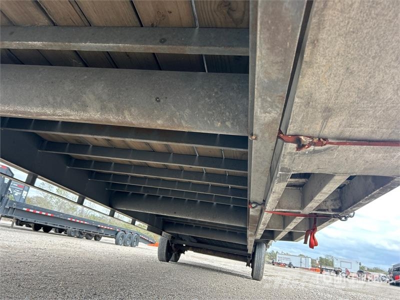 Metalium Industries 40 ft T/A Gooseneck Equipment 차량 운반용 트레일러