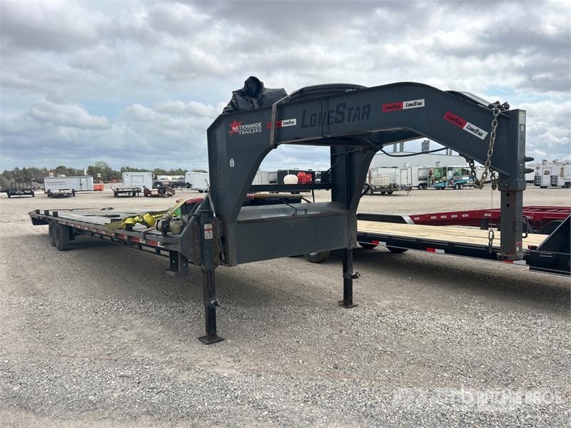 Metalium Industries 40 ft T/A Gooseneck Equipment 차량 운반용 트레일러