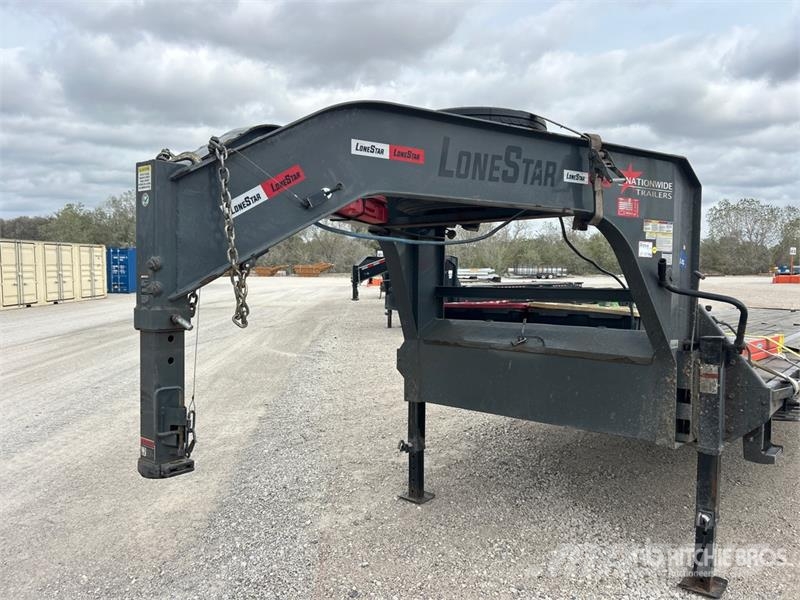 Metalium Industries 40 ft T/A Gooseneck Equipment 차량 운반용 트레일러