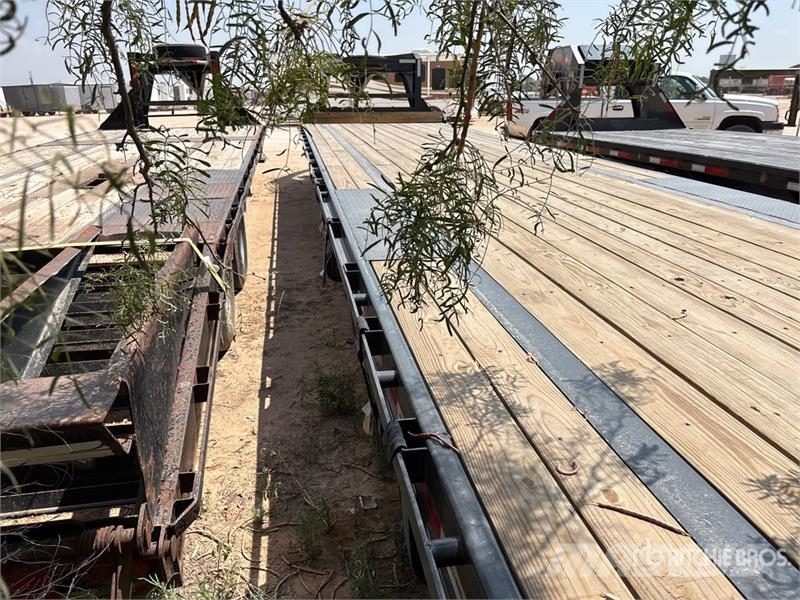 Metalium Industries 40 ft T/A Gooseneck Equipment Auto pārvadāšanas treileri