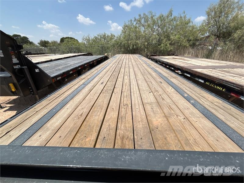 Metalium Industries 40 ft T/A Gooseneck Equipment Auto pārvadāšanas treileri