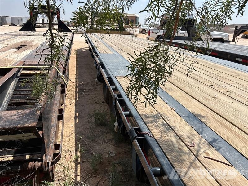 Metalium Industries 40 ft T/A Gooseneck Equipment Auto pārvadāšanas treileri