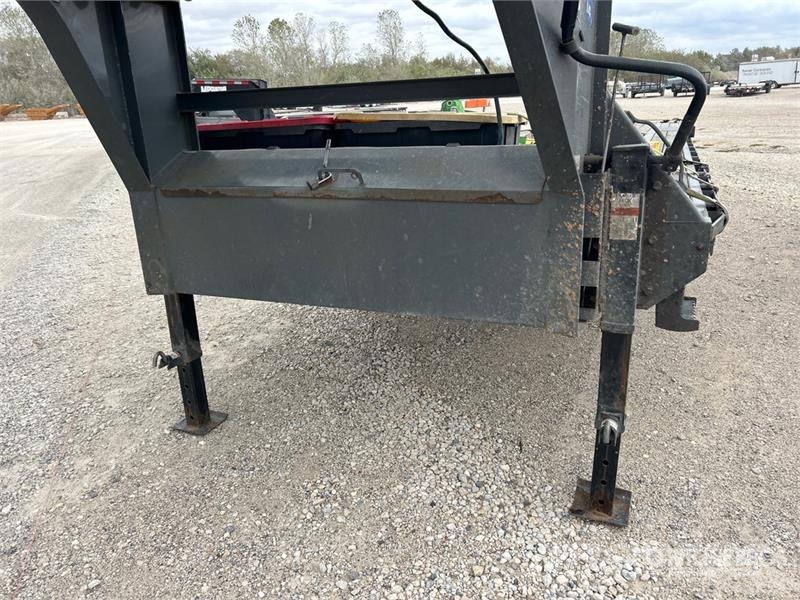 Metalium Industries 40 ft T/A Gooseneck Equipment 차량 운반용 트레일러