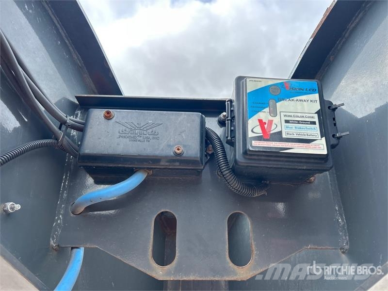Metalium Industries 40 ft T/A Gooseneck Equipment 차량 운반용 트레일러