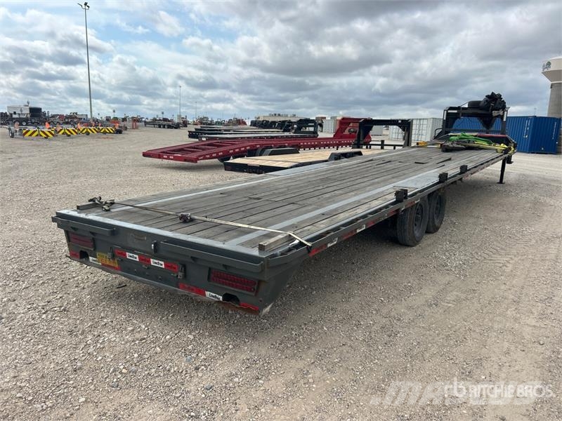 Metalium Industries 40 ft T/A Gooseneck Equipment 차량 운반용 트레일러