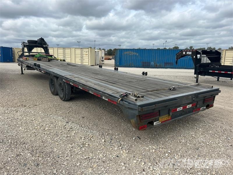 Metalium Industries 40 ft T/A Gooseneck Equipment 차량 운반용 트레일러