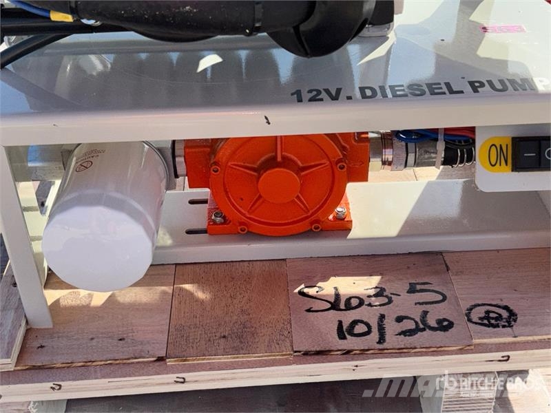 Metered Diesel 50 ft Fuel Reel w/ HD 12v Pump (Unu Ostale komponente za građevinarstvo