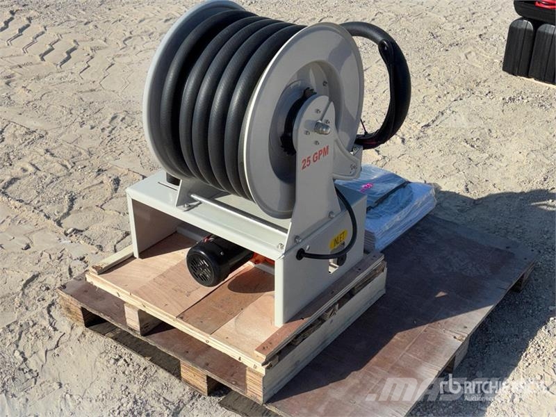 Metered Diesel 50 ft Fuel Reel w/ HD 12v Pump (Unu Ostale komponente za građevinarstvo