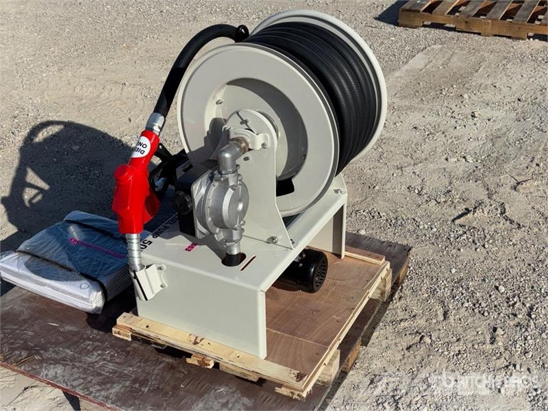 Metered Diesel 50 ft Fuel Reel w/ HD 12v Pump (Unu Ostale komponente za građevinarstvo