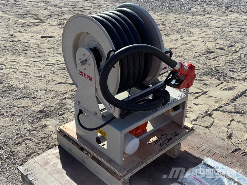 Metered Diesel 50 ft Fuel Reel w/ HD 12v Pump (Unu Ostale komponente za građevinarstvo