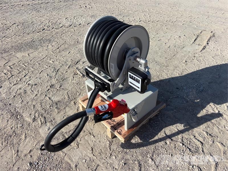Metered Diesel 50 ft Fuel Reel w/ HD 12v Pump (Unu Ostale komponente za građevinarstvo