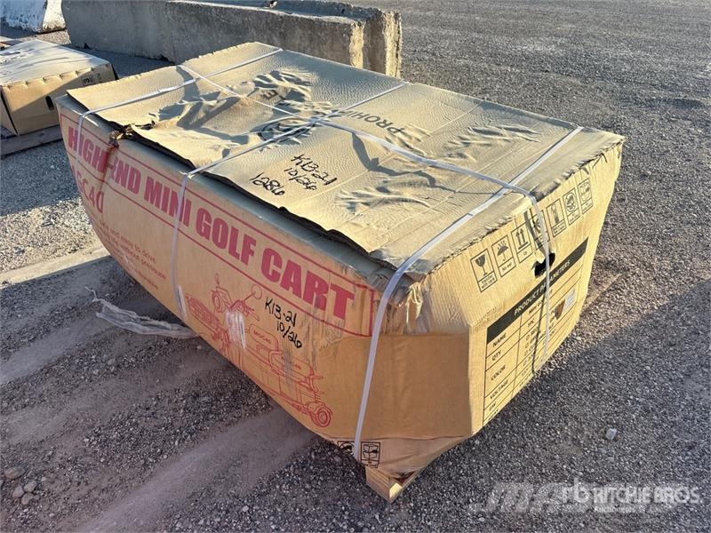 MGC40-BLACK 3 TT E-Trike Mini Scooter (Unused) ATV/Quad