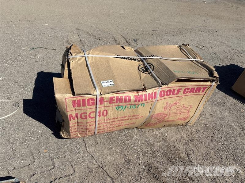 MGC40-BLACK 3 TT E-Trike Mini Scooter (Unused) Terenska vozila