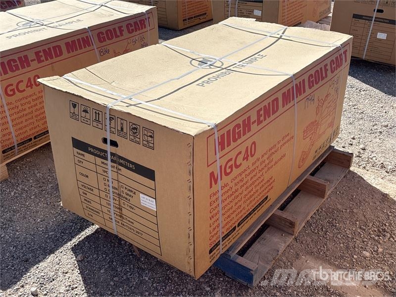  MGC40-BLACK 3 TT E-Trike Mini Scooter (Unused) ATV-k
