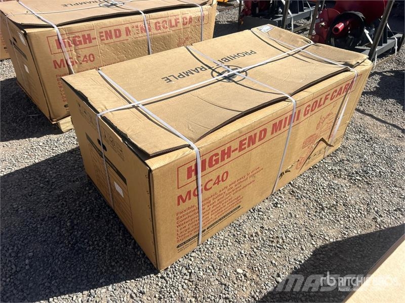 MGC40-Black Electric Trike (Unused) Personbiler