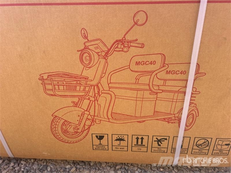  MGC40-Black Electric Trike (Unused) Personbiler