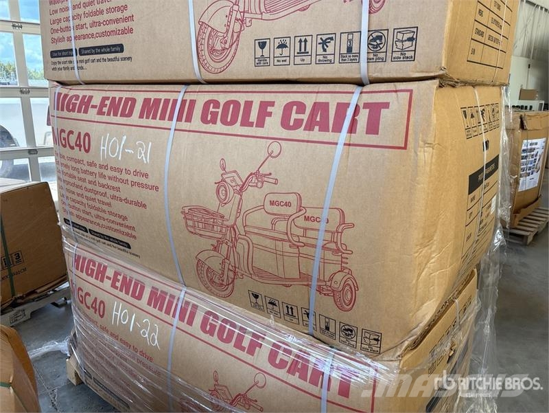 MGC40-BLUE 3 TT E-Trike Mini Scooter (Unused) Квадроциклы
