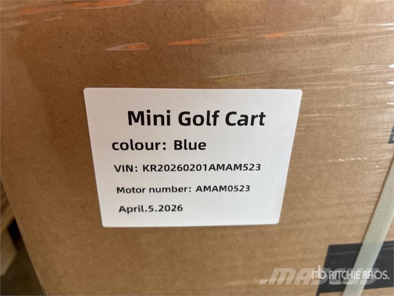 MGC40-BLUE 3 TT E-Trike Mini Scooter (Unused) Всюдиходи