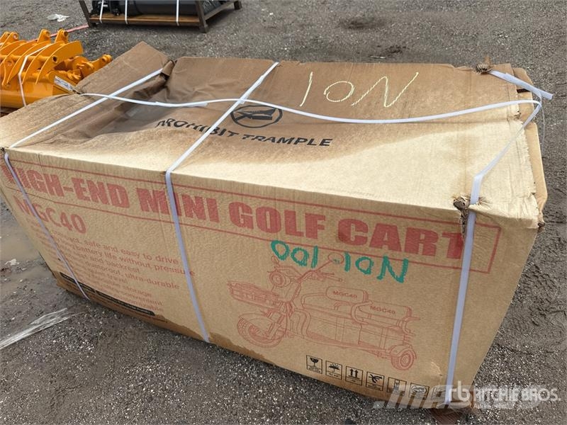 MGC40-BLUE 3 TT E-Trike Mini Scooter (Unused) ATV-k