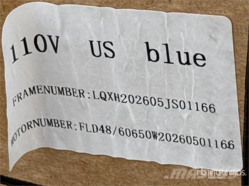 MGC40-BLUE 3 TT E-Trike Mini Scooter (Unused) ATV-k