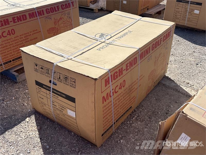 MGC40-BLUE 3 TT E-Trike Mini Scooter (Unused) ATV-k