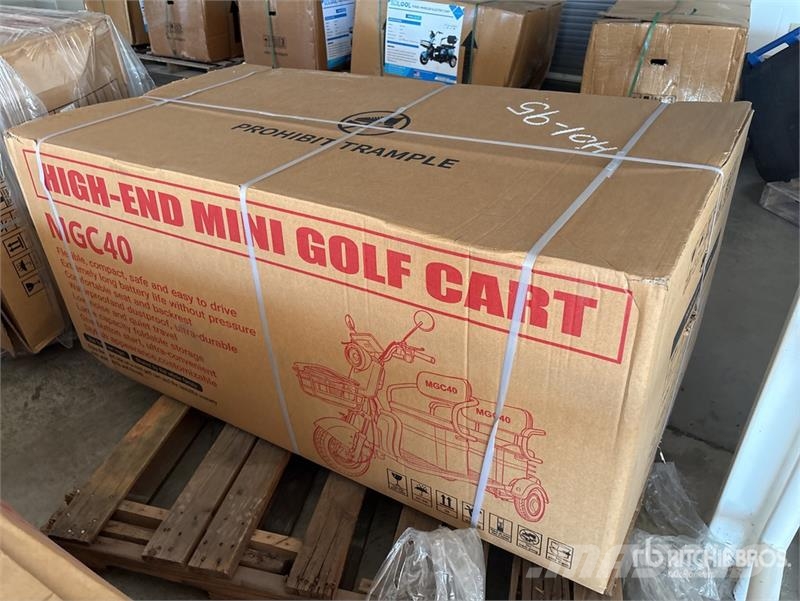 MGC40-BLUE 3 TT E-Trike Mini Scooter (Unused) Всюдиходи
