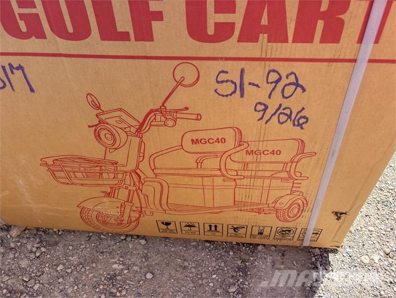 MGC40-BLUE 3 TT E-Trike Mini Scooter (Unused) ATV-k