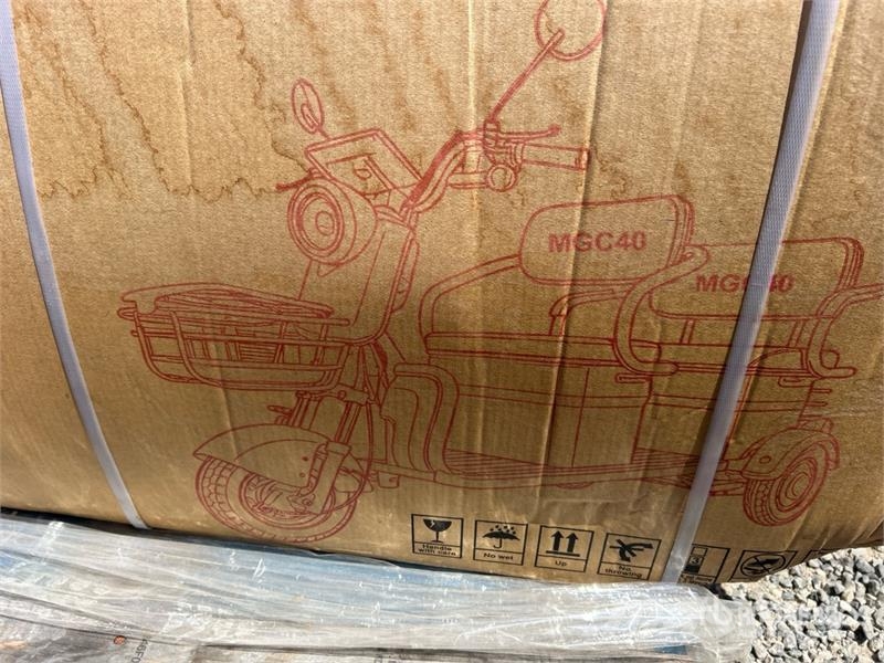 MGC40-KHAKI 3 TT E-Trike Mini Scooter (Unused) ATV