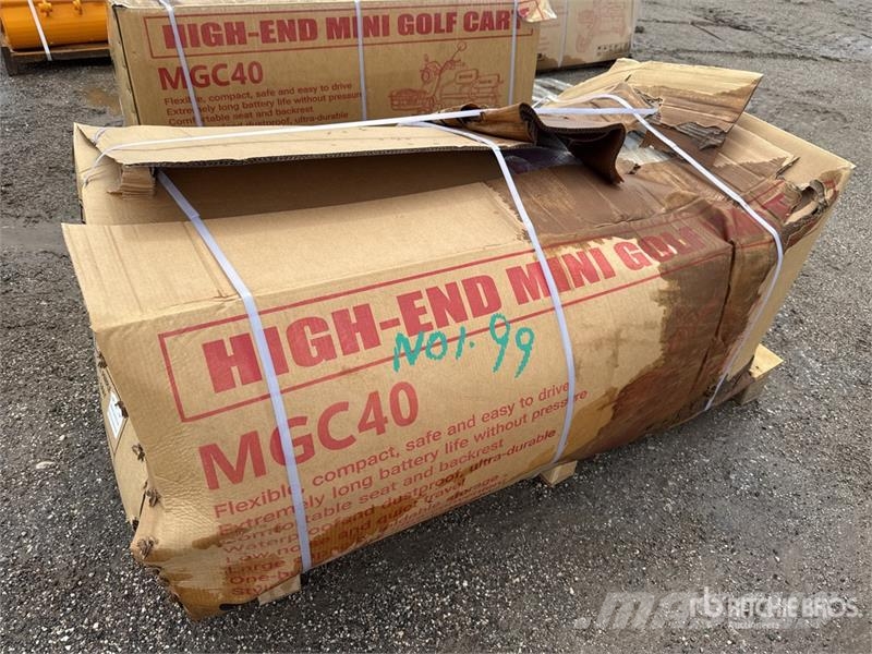 MGC40-RED 3 TT E-Trike Mini Scooter (Unused) ATV-k