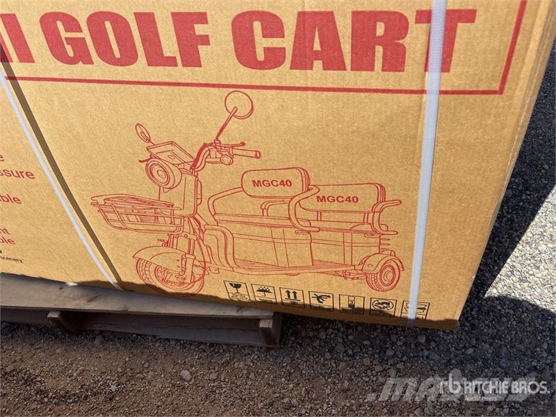 MGC40-RED 3 TT E-Trike Mini Scooter (Unused) ATV-k