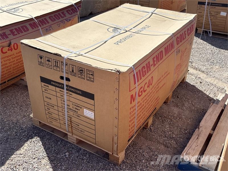 MGC40-RED 3 TT E-Trike Mini Scooter (Unused) ATV-k