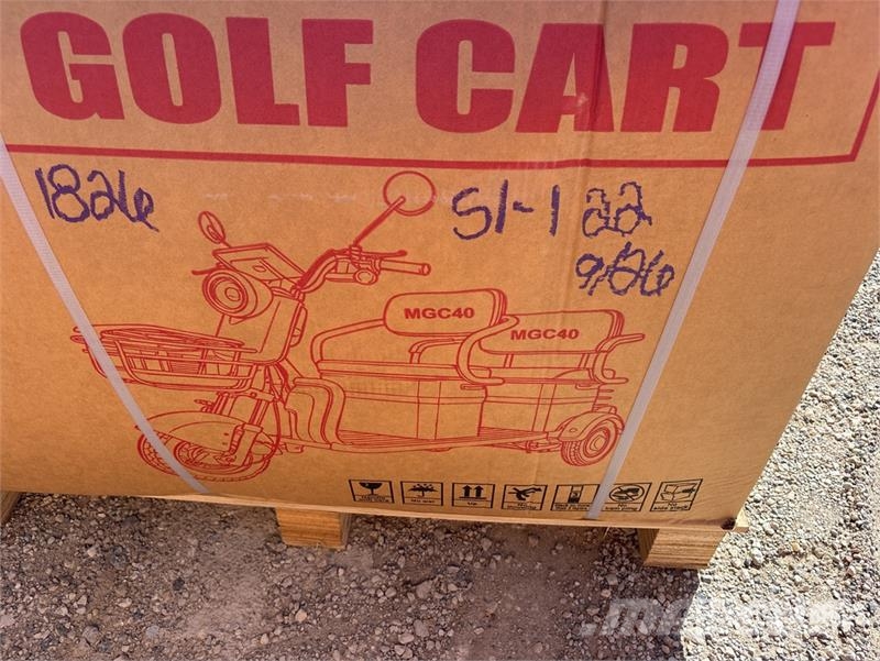 MGC40-RED 3 TT E-Trike Mini Scooter (Unused) ATV-k