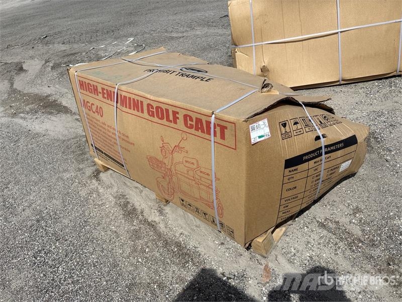 MGC40-RED 3 TT E-Trike Mini Scooter (Unused) Terenska vozila