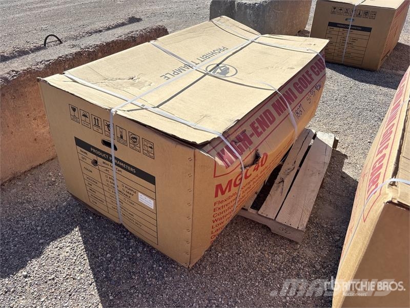 MGC40-RED 3 TT E-Trike Mini Scooter (Unused) ATV-k