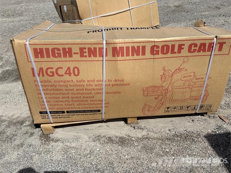 MGC40-RED 3 TT E-Trike Mini Scooter (Unused) Terenska vozila