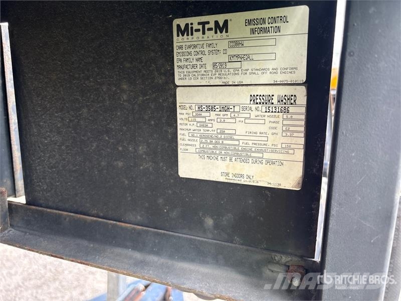 MI-T-M 200 gal S/A Water Tank Trailer Muut kuorma-autot
